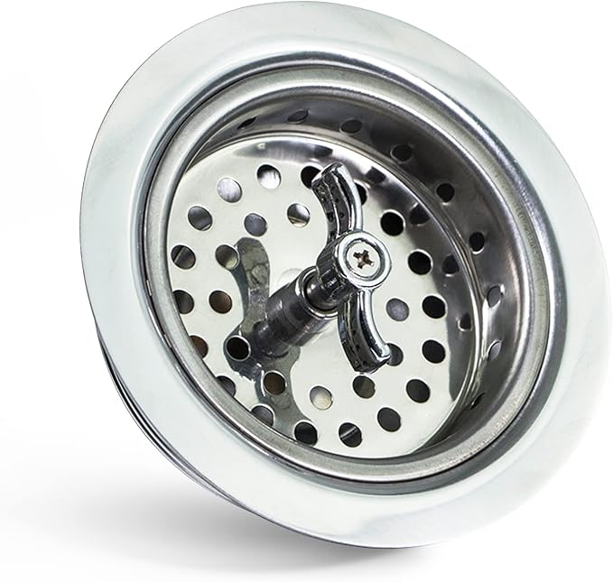 Highcraft 9763 Kitchen Sink Stainless Steel Drain Assembly