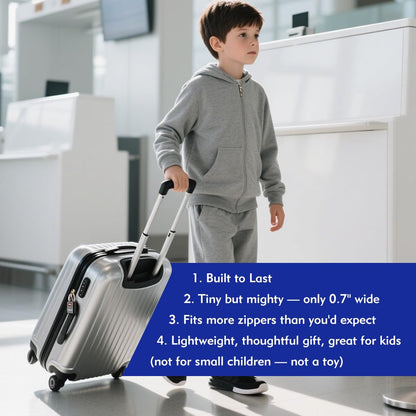 SURE LOCK TSA Approved Luggage Locks - One Key Opens All, Compact & Durable Zinc Alloy Travel Lock with Steel Shackle, Keyed Alike (Black 2 Locks, Mini Size for Suitcase/Backpack/Gym Locker)