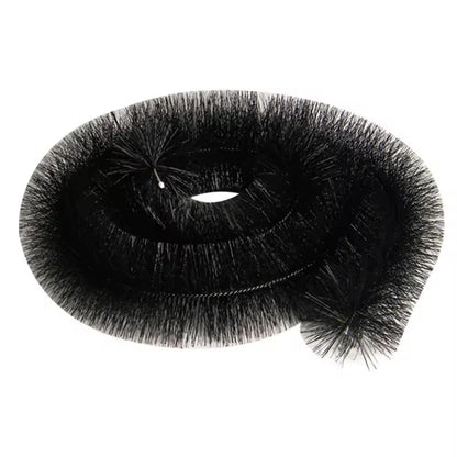 Hedgehog Gutter Brush Guard System 4 Metre x 100mm Black