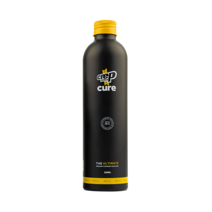Crep Protect Cure Sneaker Cleaner - Ultimate Shoe Cleaning Solution for Leather, Suede, Nubuck, Canvas, Nylon, Vinyl - 250ml