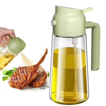 Olive Oil Sprayer for Cooking Oil Spritzer Mister for Air Fryer Canola Vinegar Vegetable Oil Portable Mini Bottle Kitchen Gadgets for BBQ/Pan/Salads/Baking (1 Pack)