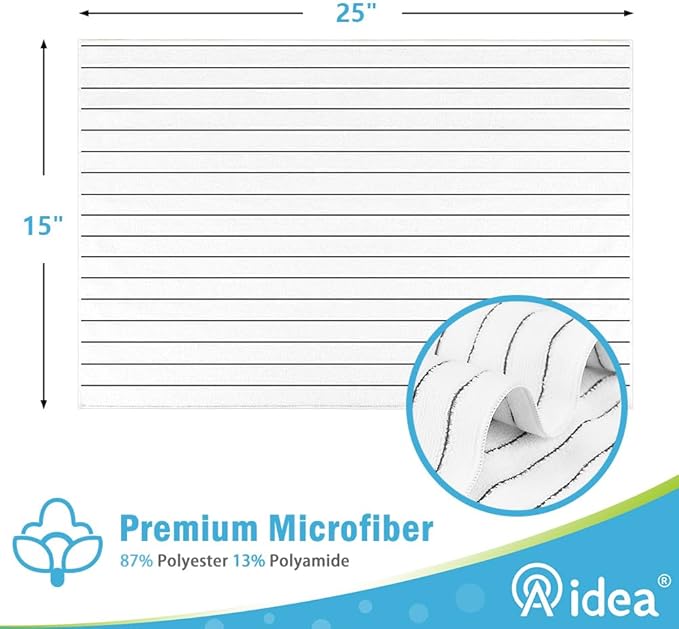 AIDEA Microfiber Kitchen Towels-8PK, Super Soft and Absorbent Dish Towels