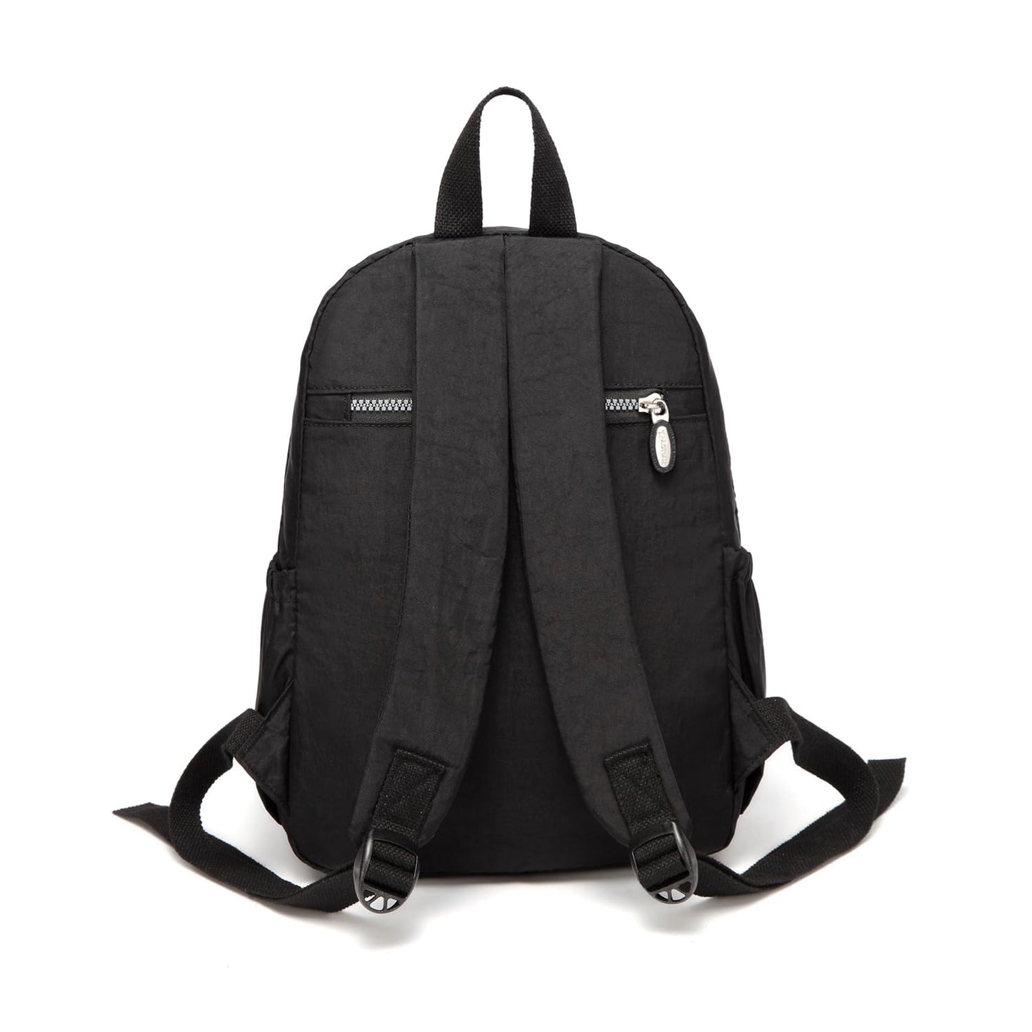 AOTIAN Women's Lightweight Sturdy Nylon Little Handy Backpack 9 litres, Black