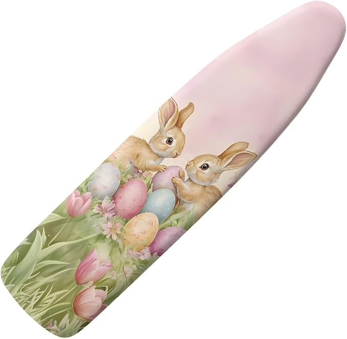 Cute Bunny Ironing Board Cover Standard Size Tulip Ironing Board Pad Ironing