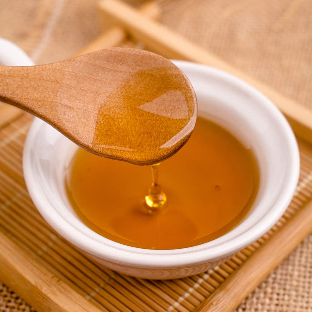 30 Pieces Small Wooden Spoons, Short Handle Mini Condiments Salt Spoons Nature Wooden Honey Teaspoon Coffee Tea Jam Mustard Ice Cream Milk Powder Spices (Natural Wood Color)