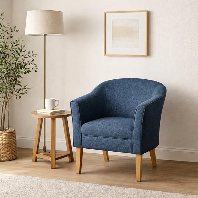 HomePop Barrel Shaped Accent Chair