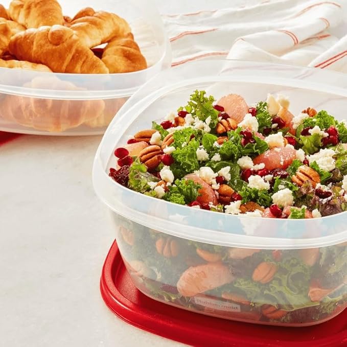 Rubbermaid Easy Find Lids Food Storage Container, 14 Cup