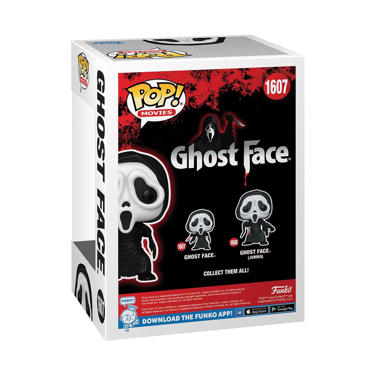 Funko Pop! Movies: Ghostface - Ghostface - Collectable Vinyl Figure - Gift Idea - Official Merchandise - Toys for Kids & Adults - Movies Fans - Model Figure for Collectors and Display