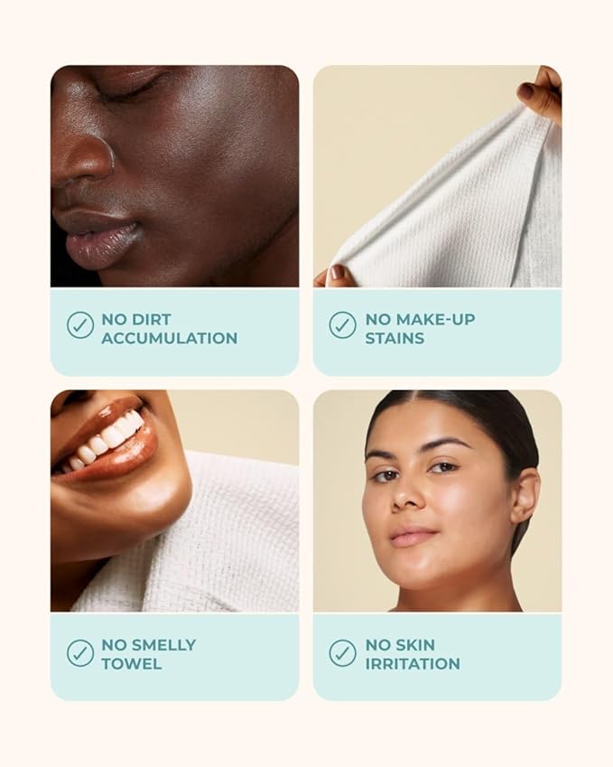 Buttah Skin Disposable Face Towels, Large Towels