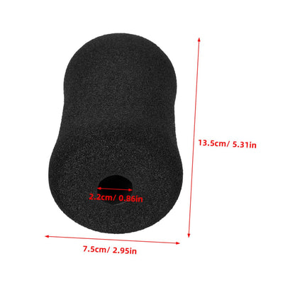 EXHUMKY 6pcs Replacement Foam Pads for Leg Extension Machine Home Gym Exercise Foam Rollers Gym Leg Caps Weight Bench Accessories