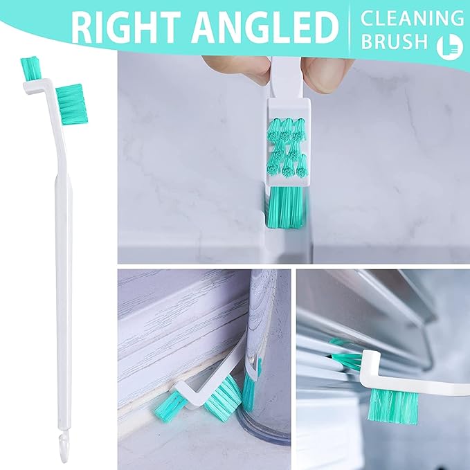 Small Cleaning Brushes Set, Tiny Detail Scrub Cleaner Tool Gadget Kitchen