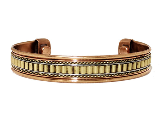 Sawcart Set Of 4 Copper Bracelet Pure Copper Therapy Effective & Natural Relief Cuff for Men's & Women's