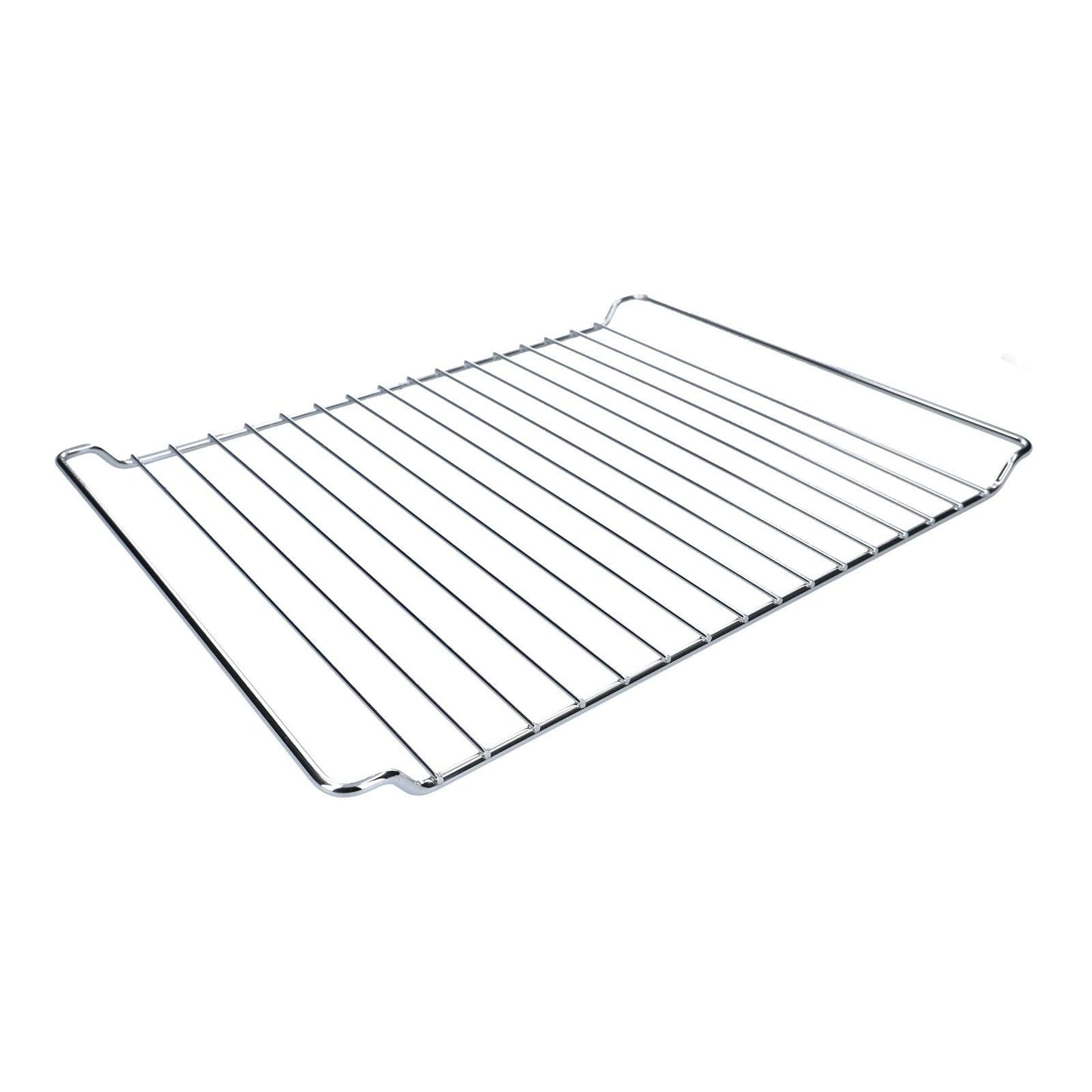 LUTH Premium Profi Parts Chrome Baking Grid for Oven, 448 x 340 mm, Chrome-plated Steel, Electric, Built-In, Durability, Front Orientation