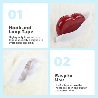 ALL FOR PAWS Little Buddy Heart Beat Sheep, Puppy Toy with Heartbeat Dog Training Toy for Separation Anxiety Relief Behavioral aid for Pets (Beige), (Pack of 1), packaging may vary