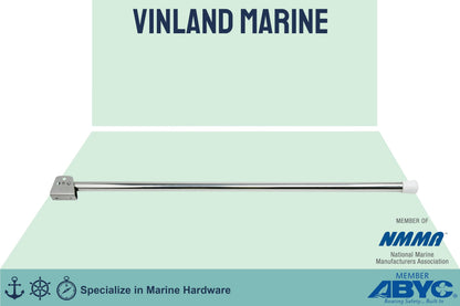 Vinland Marine 36" Seat Support Swing Leg for Foldable Boat Bench Seat 304 Stainless Steel, boat seat stand, jon boat, pontoon