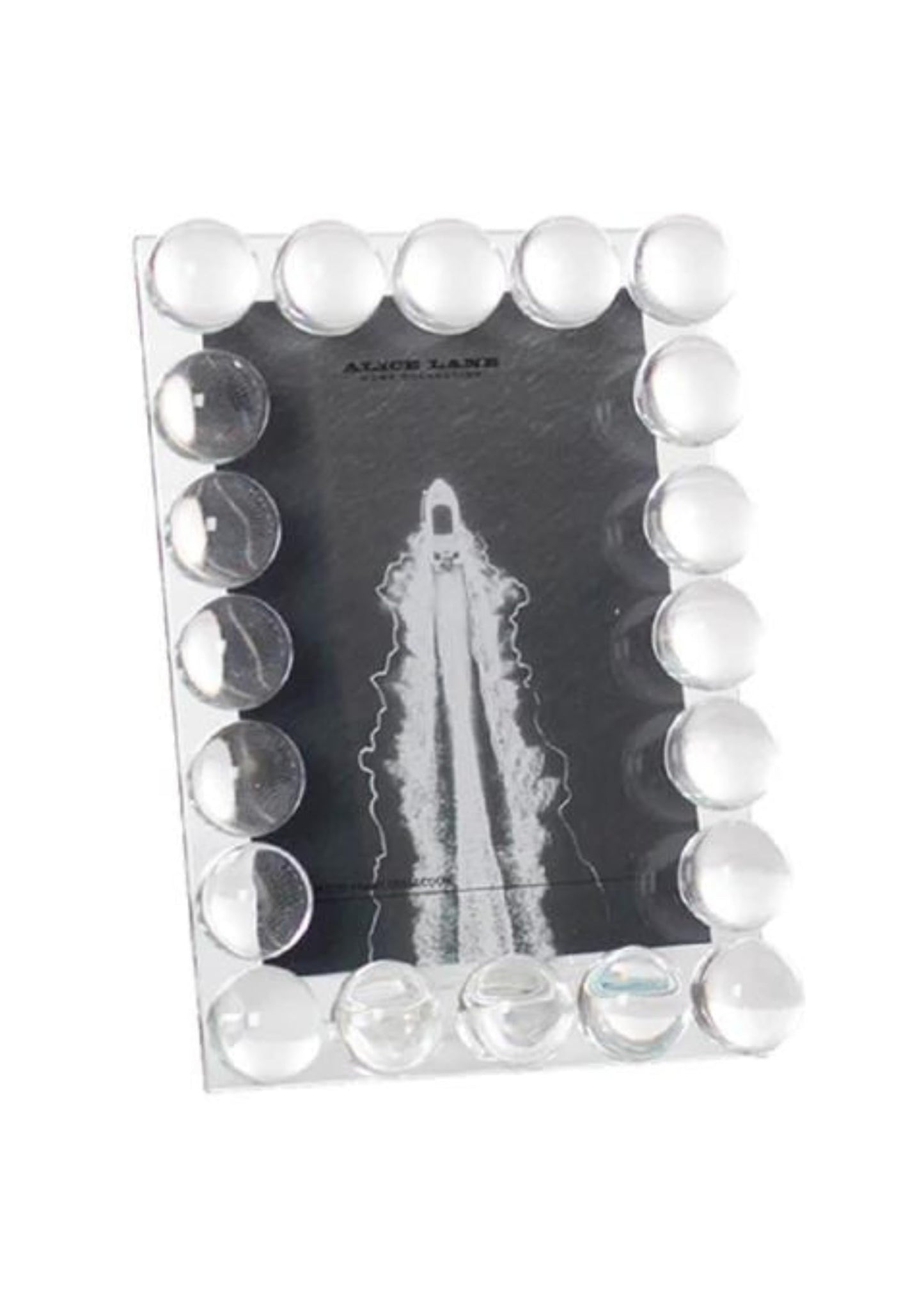Alice Lane Crystal Orb Frame Large Home Collection — 8x10 Photo — Preserve Moments with Elegance — 9" W | 12" H Frame Dimensions | Portrait