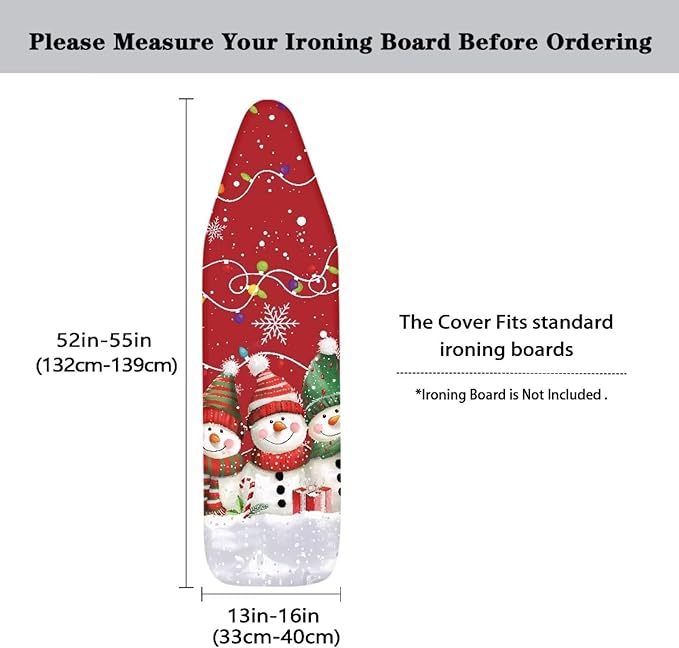 Snowmen Ironing Board Covers