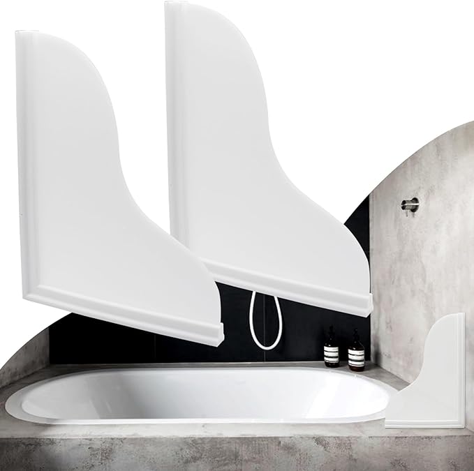 Shower Splash Guard Kit, Large Splash Guards