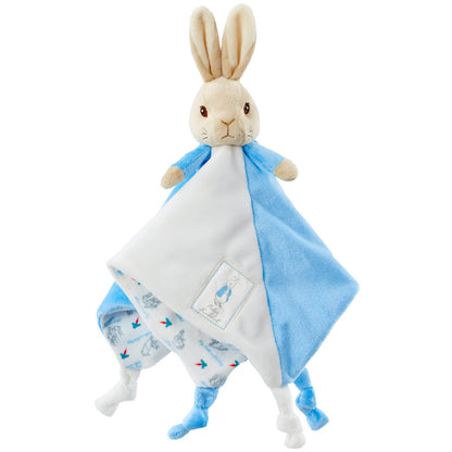 Official Peter Rabbit Comfort Blanket - Beatrix Potter Soft Toy for Babies and Toddlers