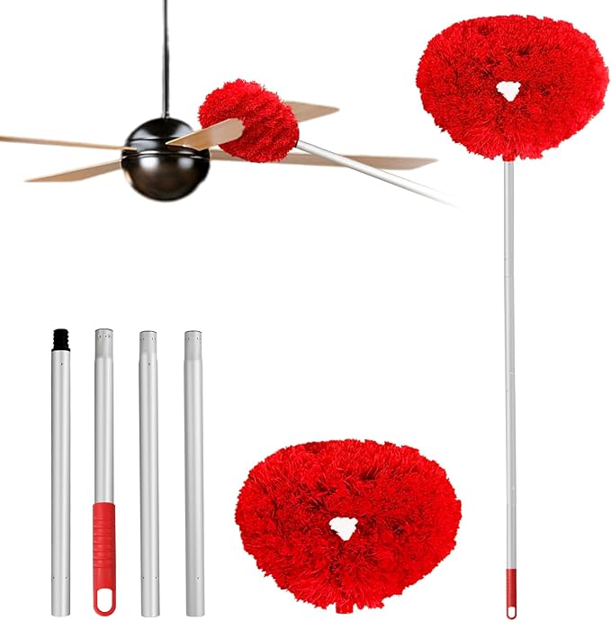 Ceiling Fan Cleaner Duster Reusable Microfiber Ceiling Fan Blade Cleaner