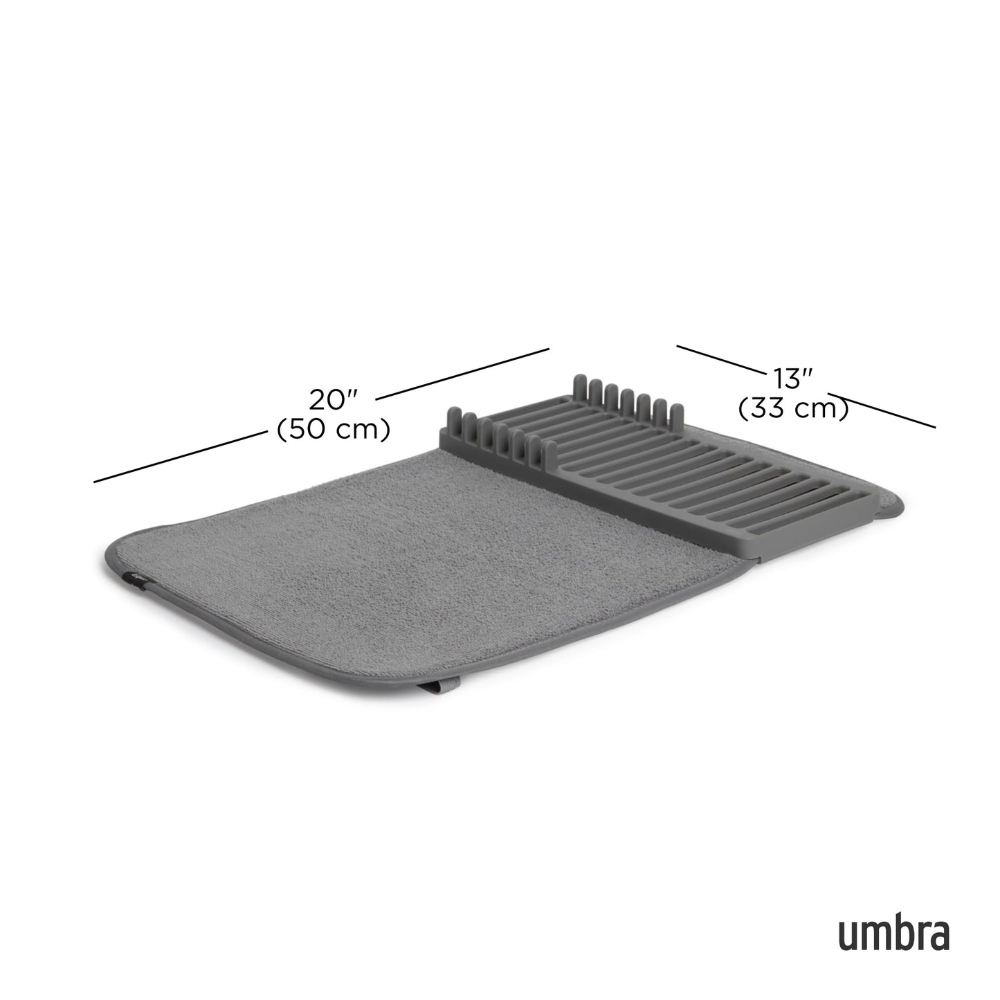 Umbra 1004301-149 Udry Drying Mat Mini Charcoal