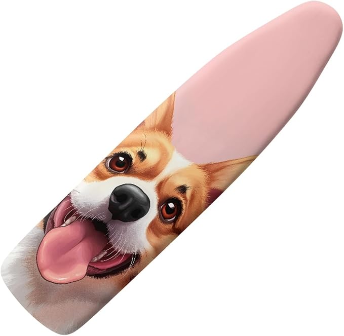 GLENLCWE Cute Corgi Ironing Board Cover Full Size Heavy Duty Iron Pad Cover