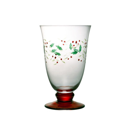 Pfaltzgraff Winterberry Set of 4 Water Goblets, 14 Ounce