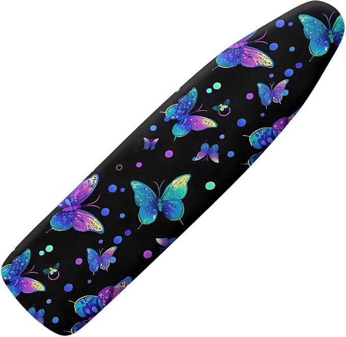 Butterfly Ironing Board Cover and Pad Heat Insulation Covers Stain Resistant