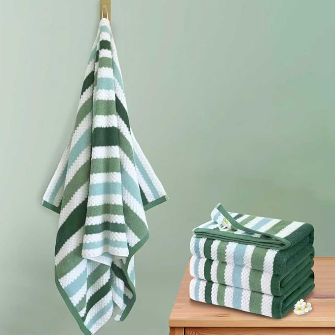 Striped Bath Towels