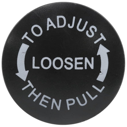 AYLIFU M16 Pop Pull Pin Knob Adjustment Fitness Pop Pull Pin Knob for Fitness Equipment,64×36.2mm/2.52×1.42inch, Bicycle Equipment, Black 2PCS