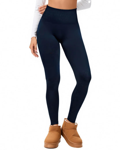 Hi Clasmix Fleece Lined Leggings Women - Seamless Thermal Winter High Waisted Tummy Control Thick Warm Yoga Pants