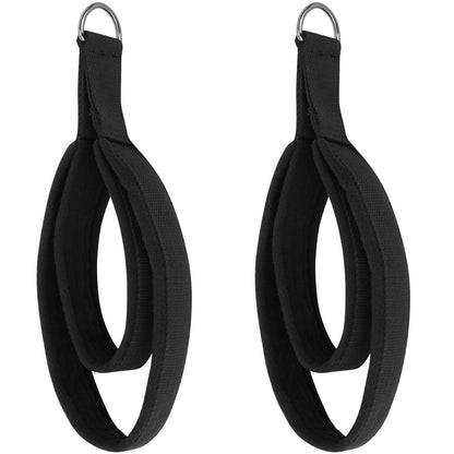QSYZAIL 2Pcs Pilates Straps for Reformer Double Loop D-Ring for Home Gym Workout
