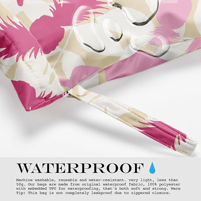 Wet Bag, Wet Dry Bag, Wet Bag for Swimsuit, Dirty Yoga Gym Clothes, Makeup Bag