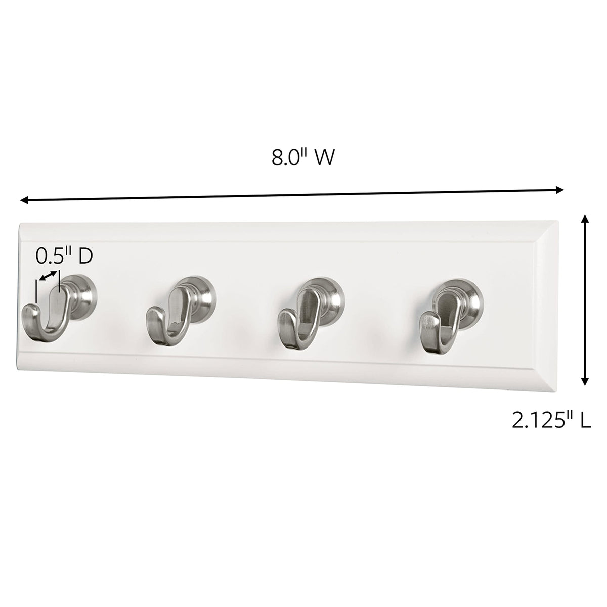 Command HOM-18Q-ES Key Rail, 0, Quartz