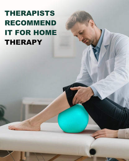 Trideer 9-Inch Pilates Ball with Exercise Guide for Core Strength, Yoga, Stability, Stretching & Physical Therapy