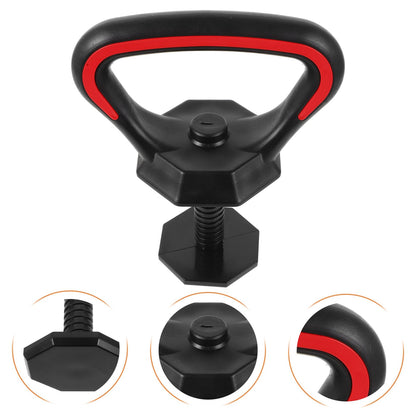 Kettlebell Handle for Dumbbells, Adjustable Kettle Grip to Kettlebell Converter Attachment, Heavy Duty Dumbbell Handle Grip Set for Home Gym Fitness, Fits Weight up to 33 lb (15kg)