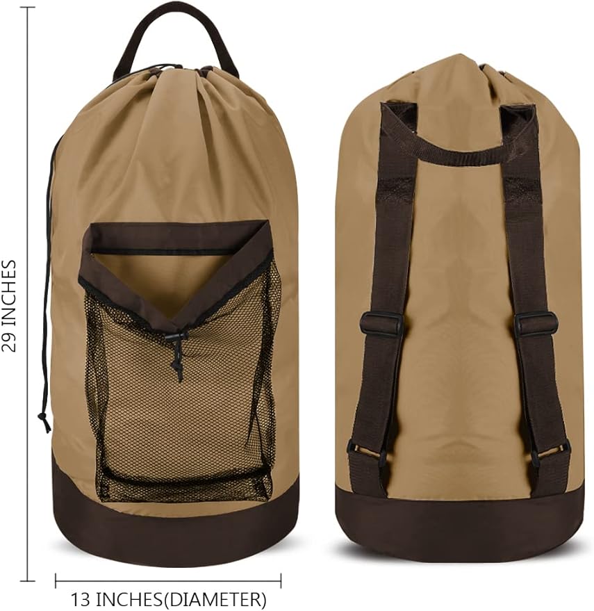 Dalykate Backpack Laundry Bag, Laundry Backpack