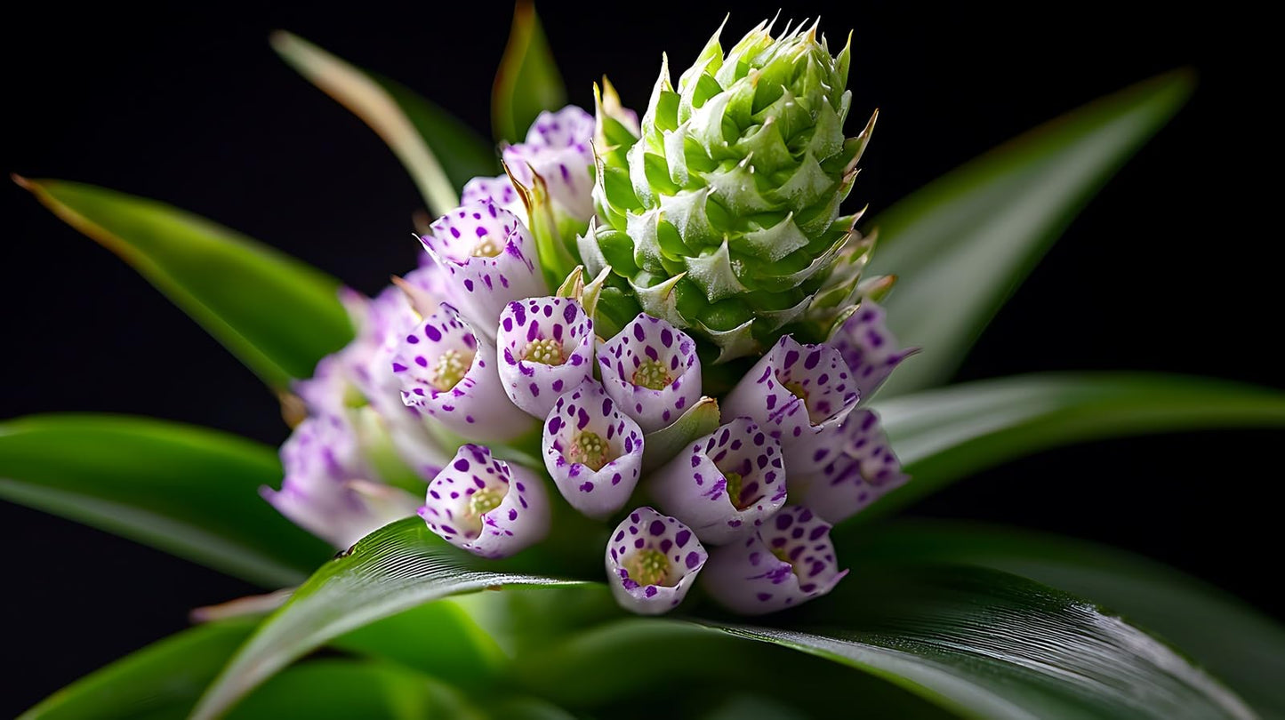 Pineapple Lily Bulbs for Planting - Rarest Lily Flowers - Eucomis Bicolor (5 Bulbs)