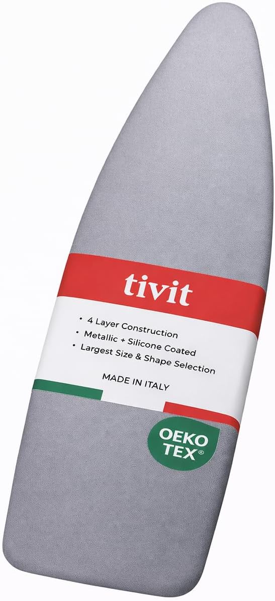 TIVIT Ironing Board Covers for Bartnelli Oval Shaped Wide Ironing Boards 51x19