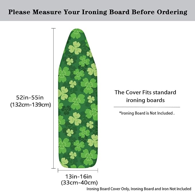 Fresh Leaves Ironing Board Cover and Pad