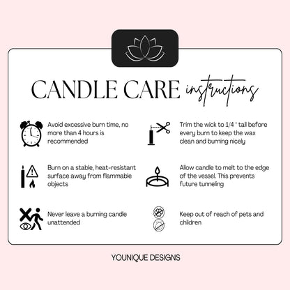 You Nique Designs Gifts for Rottweiler Lovers - Dog Fart Candle, Rottweiler Gifts for Men, Women - Rottweiler Dad, Rottweiler Mom Gift Idea - Rottweiler Decor, Accessories (Lavender & Vanilla)