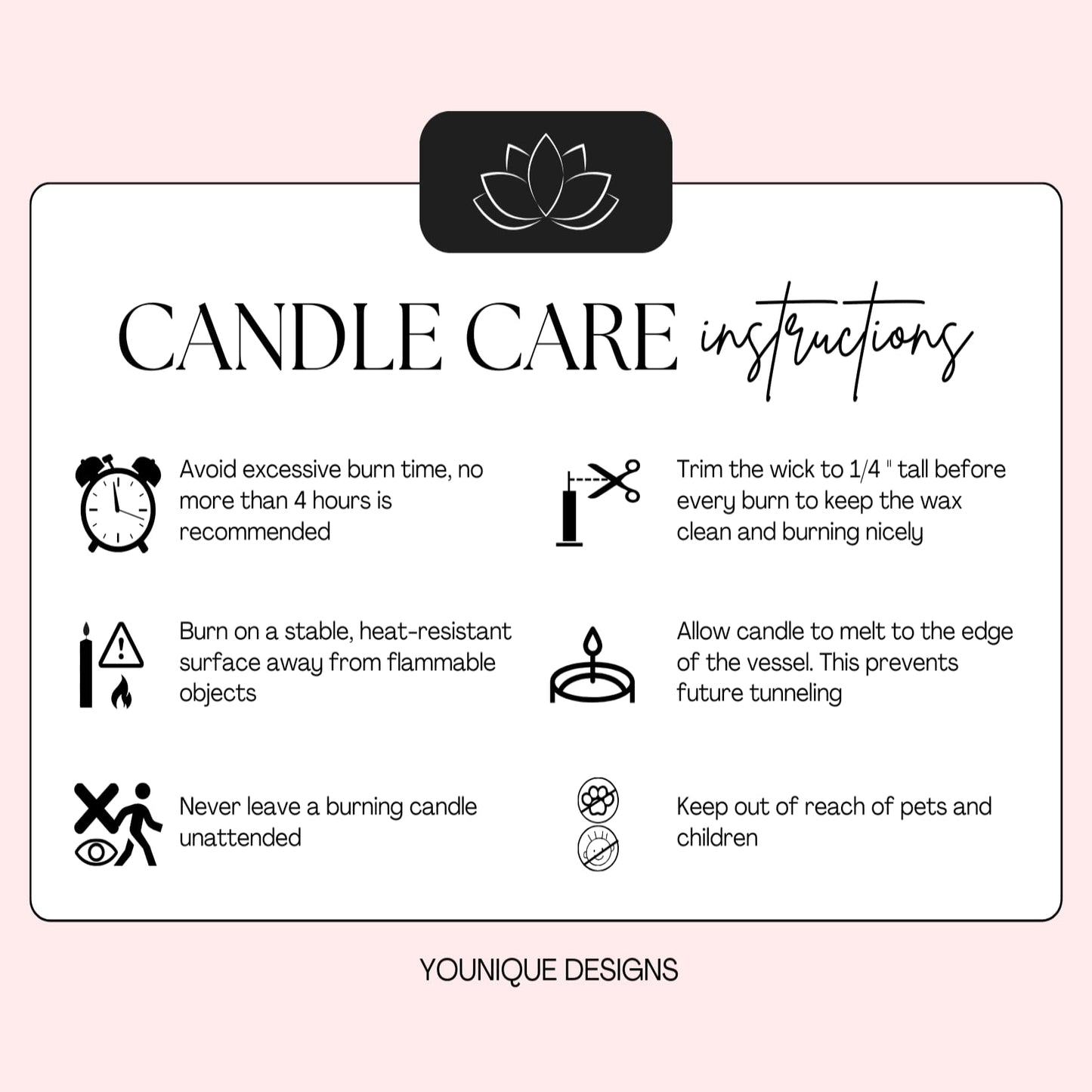 You Nique Designs Veterinary Technician Candle 8oz, Surprise for Vet Techs Gifts for Veterinary Technicians, Vet Tech Present Ideas, Vet Tech Appreciation, Decor (Lavender&VanillaA 4oz)