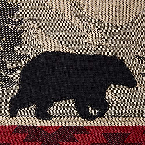 DII Woodlands Collection Dishtowel Set, 18x28, in The Woods, 3 Piece