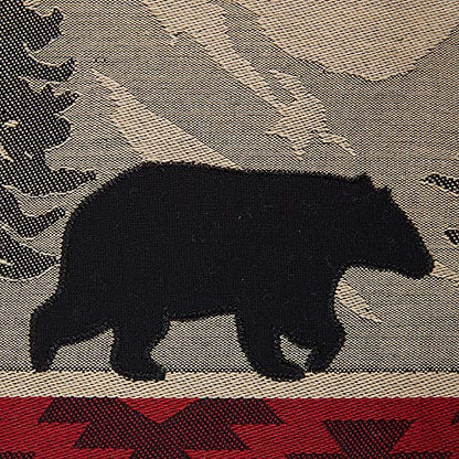 DII Woodlands Collection Dishtowel Set, 18x28, in The Woods, 3 Piece
