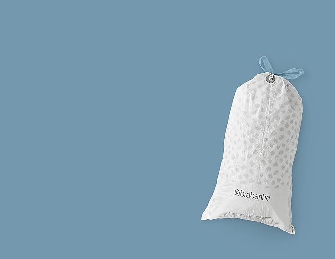 Brabantia PerfectFit Trash Bags Thick Plastic Trash Can Liners