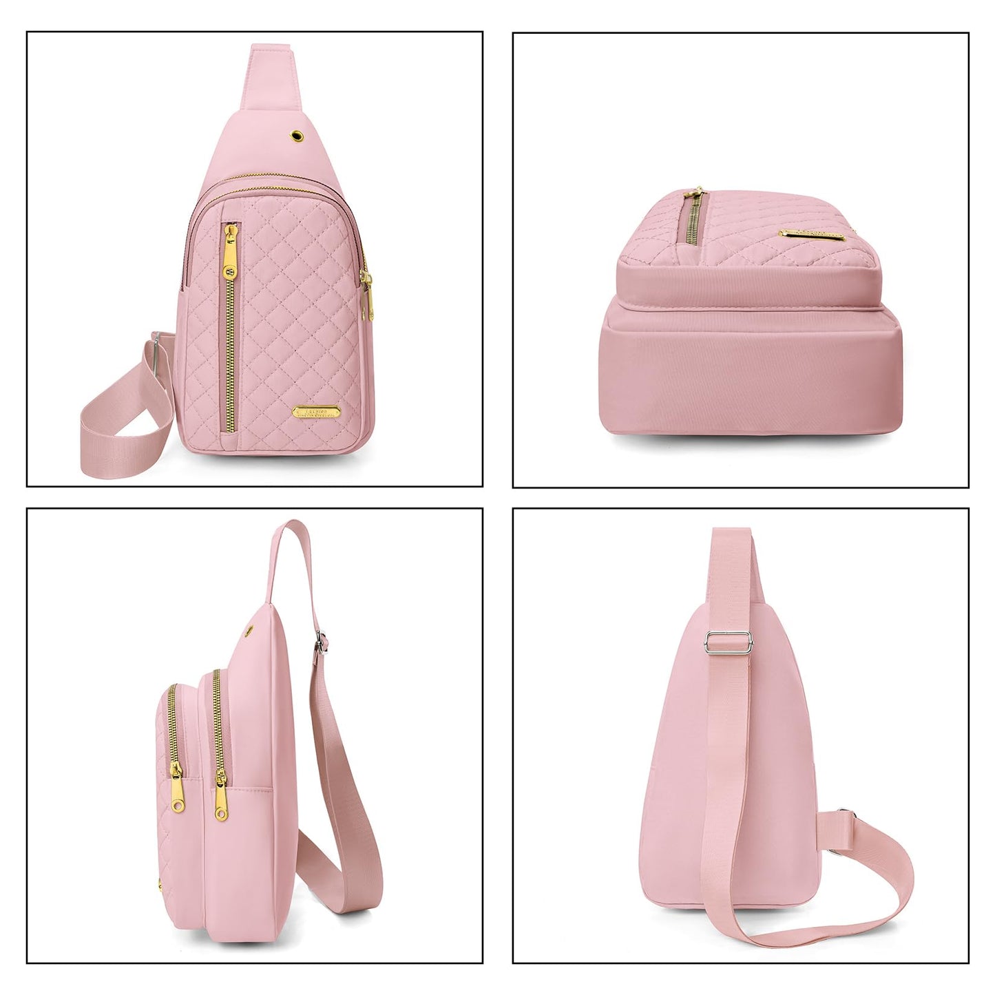 Small Sling Bag For Women Men Casual Crossbody Sling Backpack