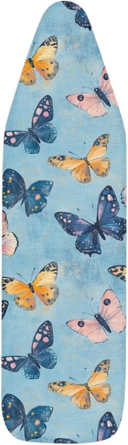 Blue Butterflies Ironing Board Cover