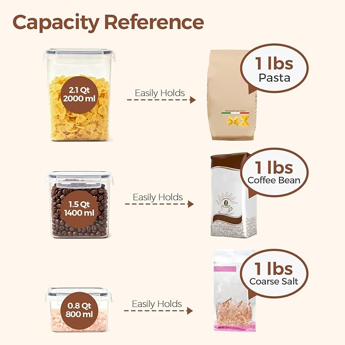 ComSaf Food Storage Containers