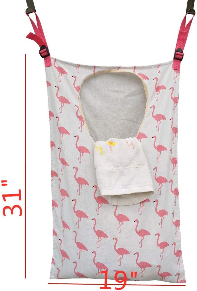 HDHYK Adjustable Door-Hanging Laundry Hamper