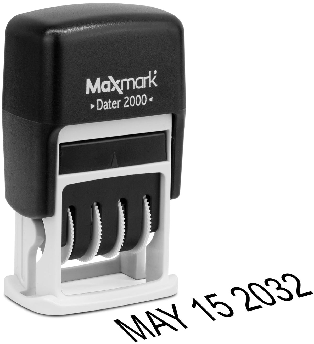 MaxMark 2000 Dater Self Inking Date Stamp - Black